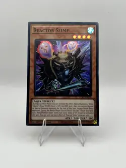 Yugioh Reactor Slime EGS1-EN020 Egyptian God Deck 1st Edition Card - Image 1
