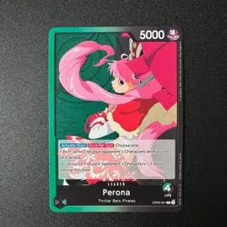 One Piece TCG - Perona (OP06-021) Leader - Wings of The Captain - English - Image 1