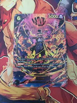 1x Sabo PRB02-014 (SP) One Piece TCG-OP15! NM - Image 1