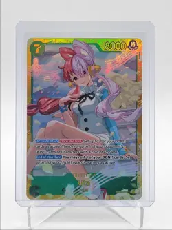 UTA 2025 ONE PIECE HEROINES EDITION SECRET RARE #EB03-061 Q6886 - Image 1