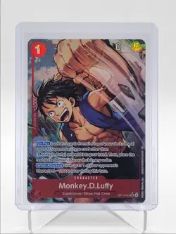 MONKEY.D.LUFFY 2026 ONE PIECE AZURE SEA'S SEVEN ALT ART SUPER RARE Q6886 - Image 1