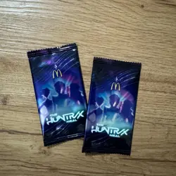 3x 2026 McDonald’s Kpop Demon Hunters Huntr/X Meal Photocard Pack SEALED 2026 - Image 2