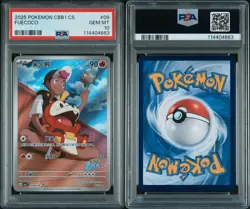 PSA 10 Fuecoco 09 2025 Pokemon Chinese SV Gem Pack Vol. 1 Holo Gem Mint - Image 3