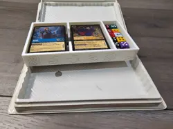 Disney Lorcana Aladdin Custom Vintage VHS Style Deck Box Store Two Decks & Dice! - Image 4