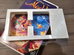 Disney Lorcana Aladdin Custom Vintage VHS Style Deck Box Store Two Decks & Dice! - Image 5