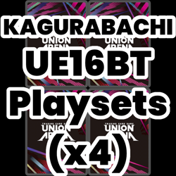 KAGURABACHI Playset (x4) - Union Arena English UE16BT - RESTOCKED 03-15-26 - Image 1