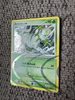 2009 Pokemon Platinum Arceus AR2 Arceus Holo LP Rare Card Vintage collection - Image 2