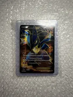 Pokemon TCG Lucario EX (107 Full Art) 107/111 Furious Fists Pokemon Card - NM/LP - Image 1