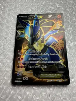 Pokemon TCG Lucario EX (107 Full Art) 107/111 Furious Fists Pokemon Card - NM/LP - Image 3
