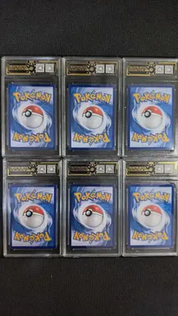2025 Pokemon CHN OCD 10 PRISTINE 6-Card Graded Holo Rare Master Ball Set GL15 - Image 2