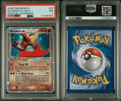 Blaziken ex 2006 Pokemon Crystal Guardians 90/100 PSA 7 NM Holo English - Image 3