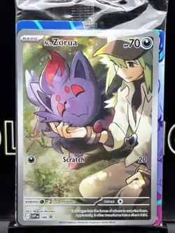 N's Zorua SVP 189 Journey Together ETB Promo Card 189 *SEALED* - Image 3