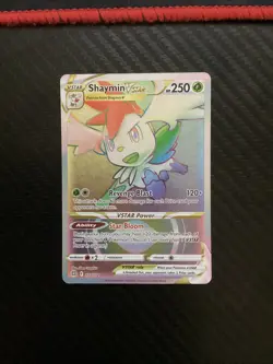 Pokemon Card - Shaymin VSTAR 173/172 - Brilliant Stars - 2022 NM - Image 1