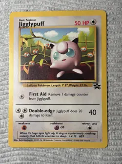 Pokemon Card - Jigglypuff WoTC Black Star Promo 7 - Image 1