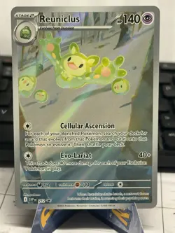 Pokemon TCG Reuniclus 212 Sv: Scarlet & Violet Promo Cards Holo NM - Image 1