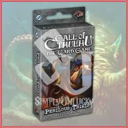 Call of Cthulhu TCG: Perilous Trials Asylum Pack 60 Cards SEALED - Image 1