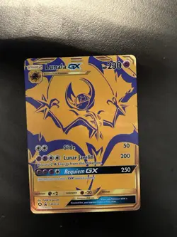 Pokemon TCG Lunala GX SM103a Promo Holo Card - Image 1