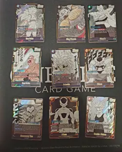🔥 Dragon Ball Super Card Game Manga Fusion World SB02 SR Bundle 9x cards 🔥 - Image 1
