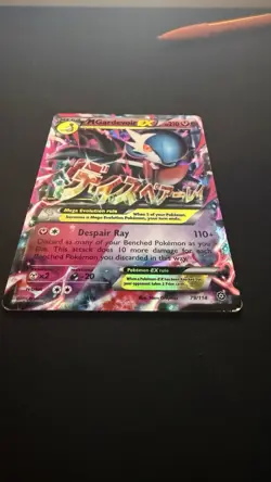 Pokemon MGardevoir EX Mega Evolution Holo 210 HP Card 79/114 English - Image 2