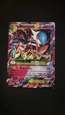 Pokemon MGardevoir EX Mega Evolution Holo 210 HP Card 79/114 English - Image 3