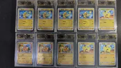 10x OCD 9.5 Gem-Mint Chinese Pikachu Pokemon Cards - Holo/Reverse Holo - LN05 - Image 1