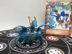 Bakugan BakuTech Aquos Dive Fujoe MG & Card Mode Change Japan Import Rare - Image 1