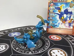 Bakugan BakuTech Aquos Dive Fujoe MG & Card Mode Change Japan Import Rare - Image 2