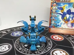 Bakugan BakuTech Aquos Dive Fujoe MG & Card Mode Change Japan Import Rare - Image 3