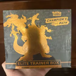 Pokemon TCG: Champion’s Path Elite Trainer Box (155+ Cards) 820650805455 - Image 1