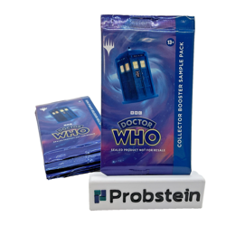 Lot of (10) Magic The Gathering Doctor Who Collector Booster Sample Packs - Image 1
