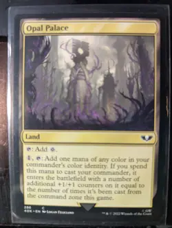 Opal Palace Land 286 40K MTG SealedinSleeve - Image 1