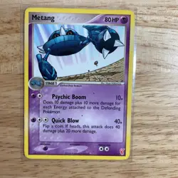 Metang 5/12 EX Trainer Kit 2: Plusle & Minun Regular MP - Pokemon TCG - Image 1