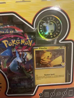 Collection Box Pokemon Booster Packs Pikachu Promo Card Coin 2026 - Image 4