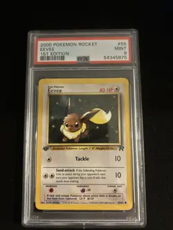 2000 Pokemon Rocket Eevee 1st Edition - Image 1