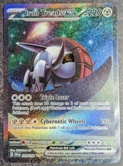 Iron Treads ex 248/198 Pokemon Scarlet & Violet Base Set Pokemon Card NM - Image 2