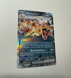 Charizard ex 125/197 Scarlet & Violet Obsidian Flames Pokemon TCG 2023 Holo NM - Image 1