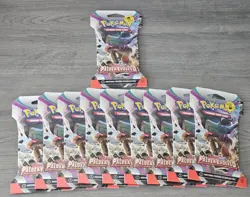 10 Pokemon TCG Paldea Evolved Sleeved Booster Packs New Sealed - Image 1