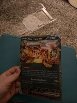 Pokemon TCG: Charizard EX Jumbo Lenticular Promo Card - Image 2