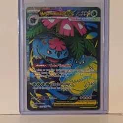 Pokemon Mega Venusaur EX 380 HP 155/132 Me01 Ultra Rare Full Art Holo - Image 1