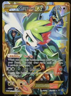 Pokemon Card - Shaymin EX Alternate Art Promos 77a/108 Holo Promo 2017 NM/LP+ - Image 1