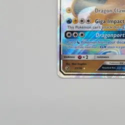 Dragonite GX 37/70 SM Dragon Majesty Holo Ultra Rare Full Art Pokemon TCG NM - Image 5