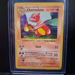 Pokemon TCG WoTC 1999 Ninetales Shadowless Base Set Charmeleon Beedrill Holo - Image 3