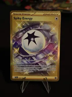 Pokemon TCG Spiky Energy 190/159 Journey Together Hyper Rare Holo Special Eng - Image 1