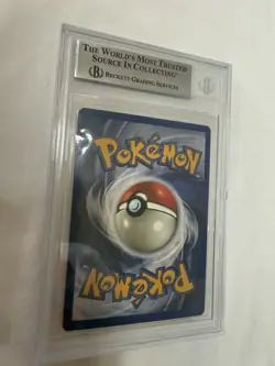 1999 POKEMON FOSSIL #5 GENGAR-HOLO BGS 4.5 - Image 2