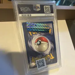 Pokemon 1999 Mewtwo 10/102 Base Set Shadowless Holo 1st Edition PSA 9 - Image 2