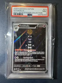 2023-25 Pokemon SV Black Star Promos - SVP EN Gothitelle #211 PSA 9 - Image 1