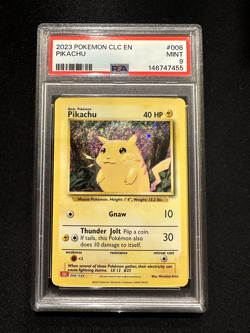 2023 Pokemon CLC EN Pikachu 008/034 - PSA 9 - Image 1