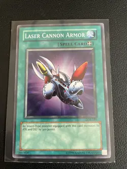 Laser Cannon Armor - LOB-E069 - LP - YuGiOh TCG - Image 1