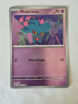 Misdreavus 035/094 Common Phantasmal Flames Pokemon Reverse Holo Near Mint - Image 1