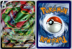 Rayquaza VMAX 102/159 Holo VMAX Rare Crown Zenith Pokemon NM - Image 3